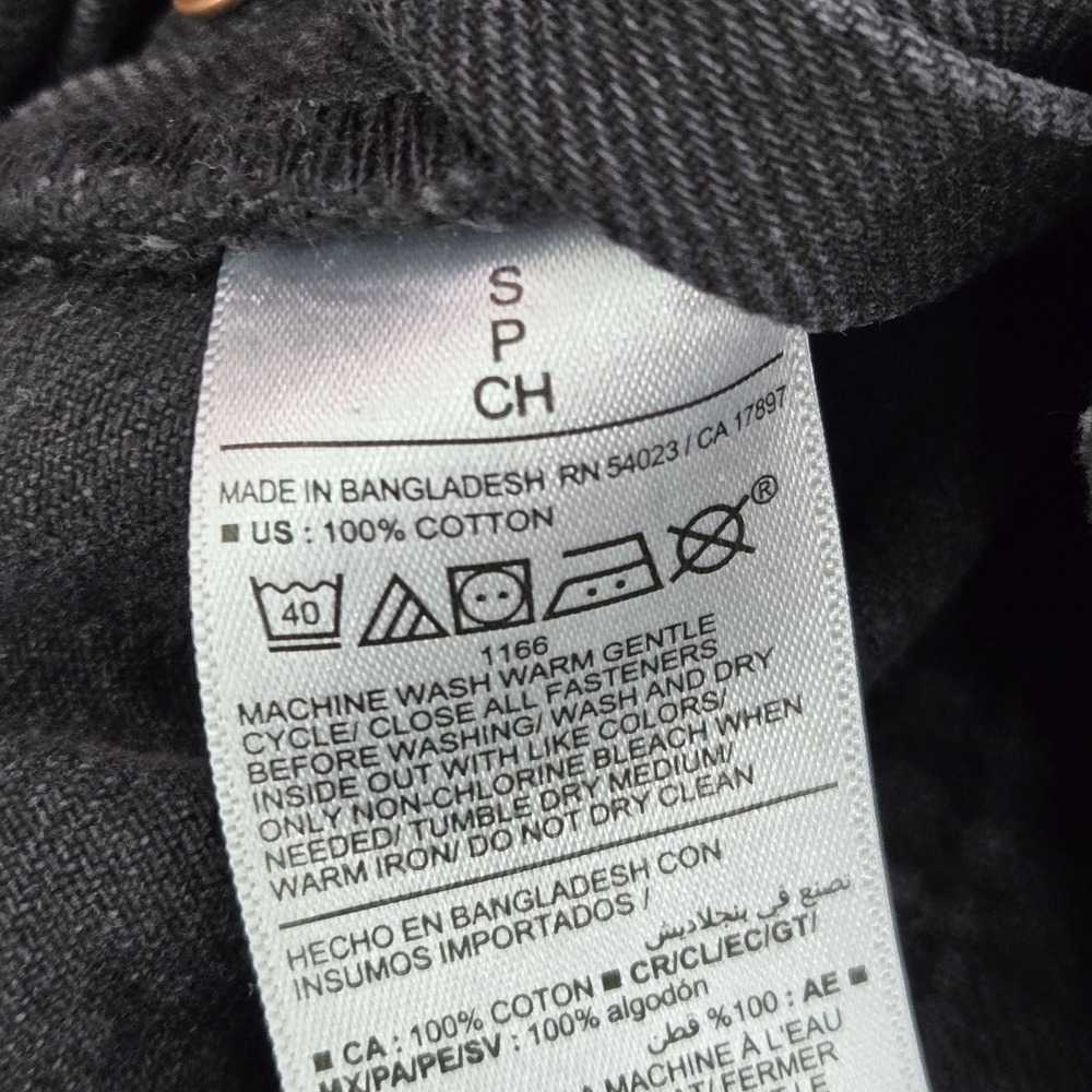 Old Navy Women Shorts S‎ Black Shortalls Twill Button 3" Inseam - Picture 3 of 9